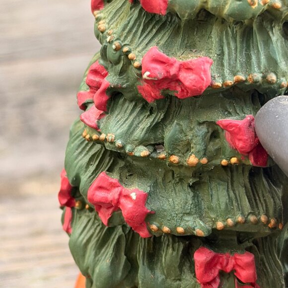 Robert Raikes Santa & Mrs Claus Bears Music Box Plays Here Comes Santa Claus Vtg - Picture 10 of 13